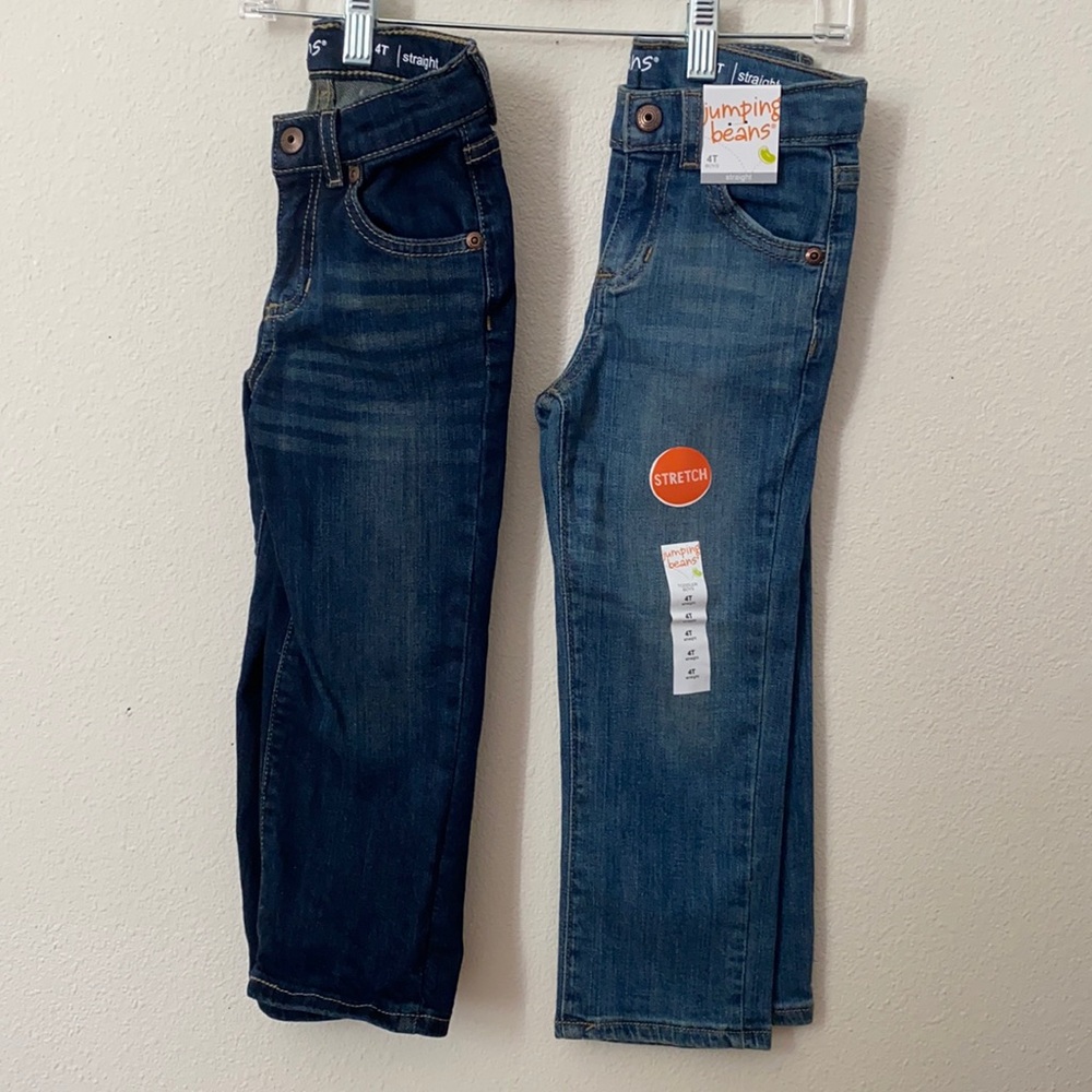 Bundle of 2 jumping beans toddler boy’s jeans